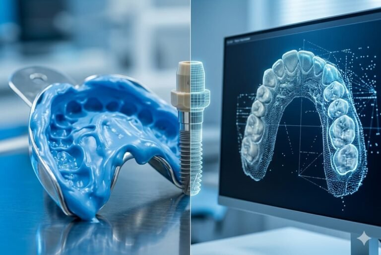 Impresiones Dentales Digitales frente a Convencionales